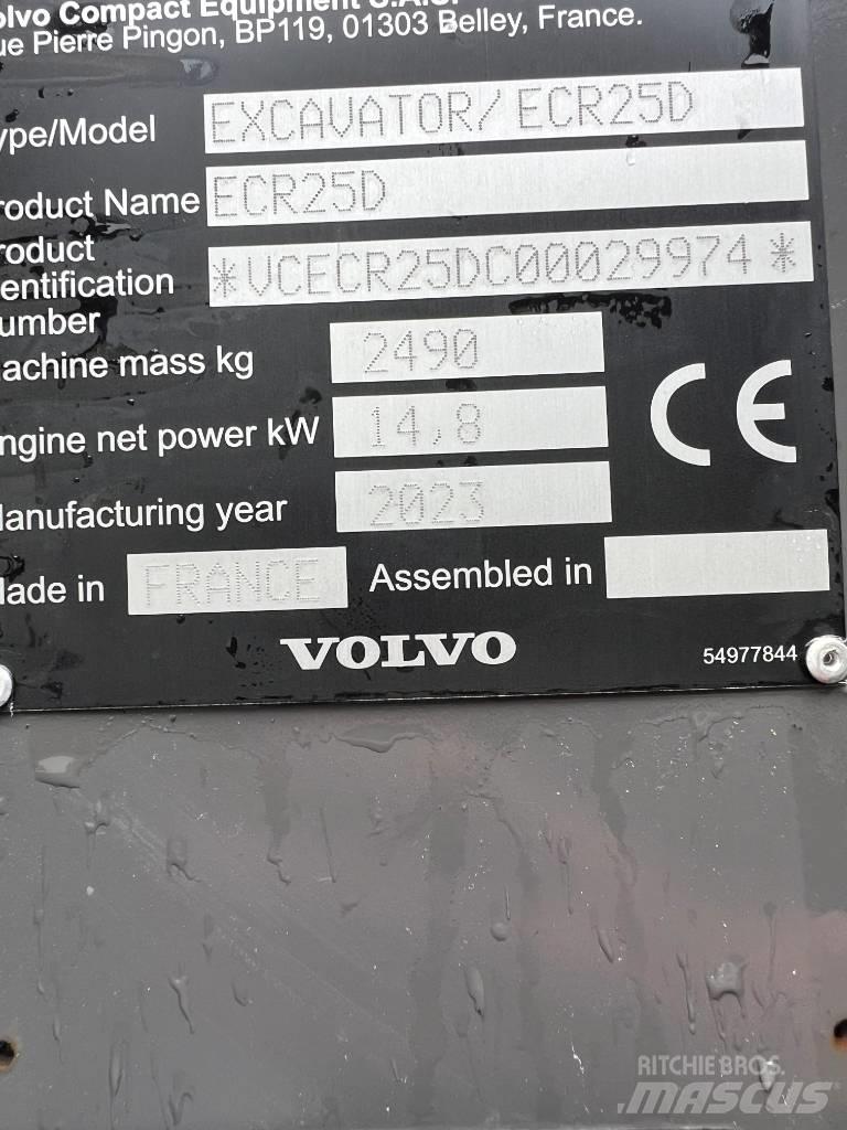 Volvo ECR 25 D Minikoparki