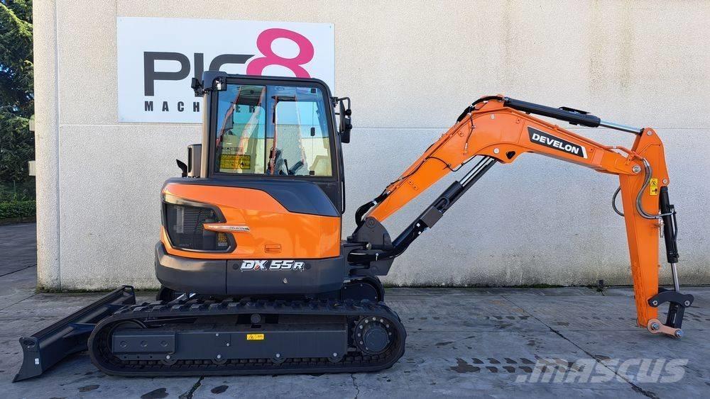 Develon DX 55 R-7 Minikoparki