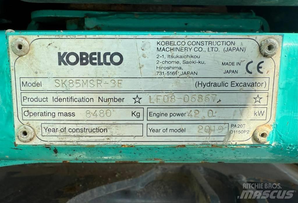Kobelco SK 85 MSR-3 Midikoparki  7t - 12t