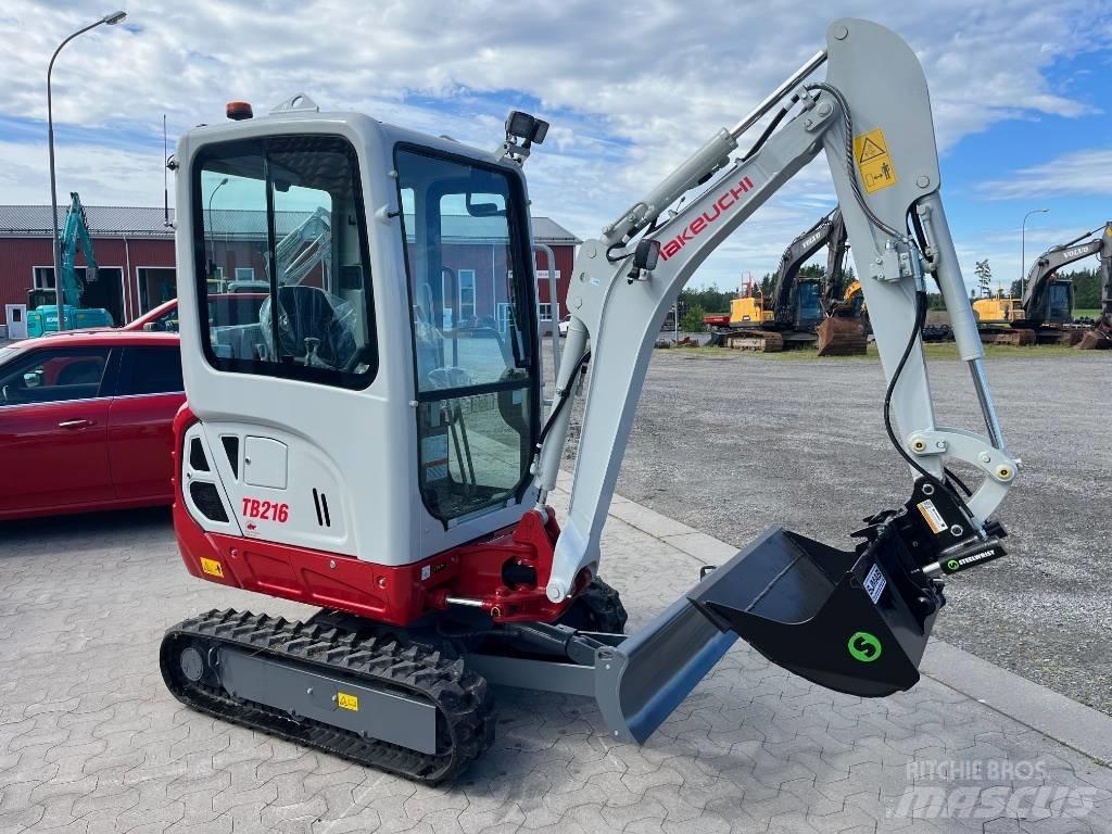 Takeuchi TB216 Minikoparki