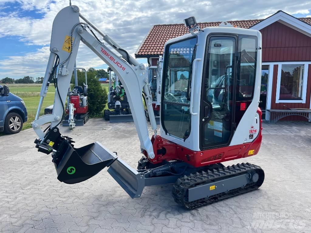 Takeuchi TB216 Minikoparki