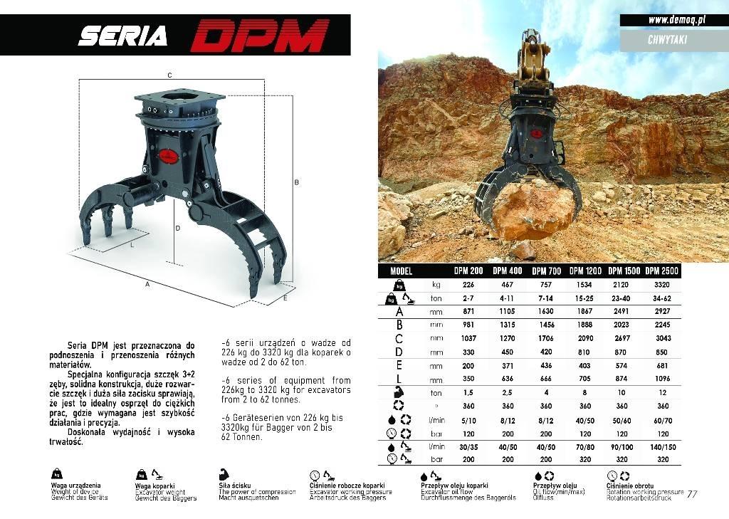  DEMOQ DPM2500 Chwytaki