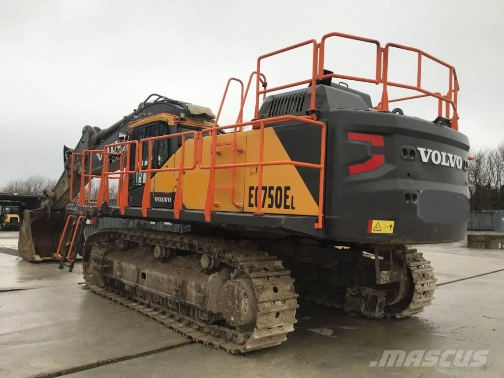 Volvo EC 750 E Koparki gąsienicowe