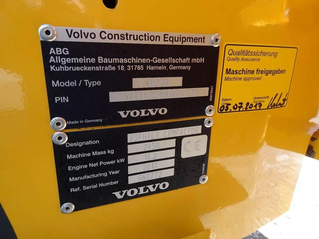 Volvo DD25B Walce dwubębnowe