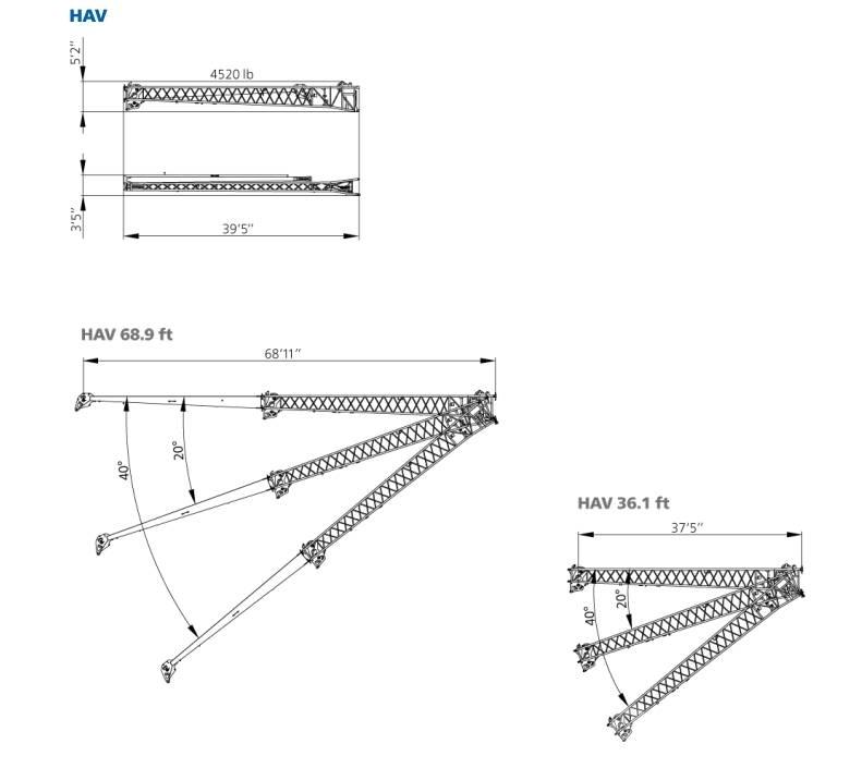 Demag AC 220-5 Części do dźwigów oraz wyposażenie