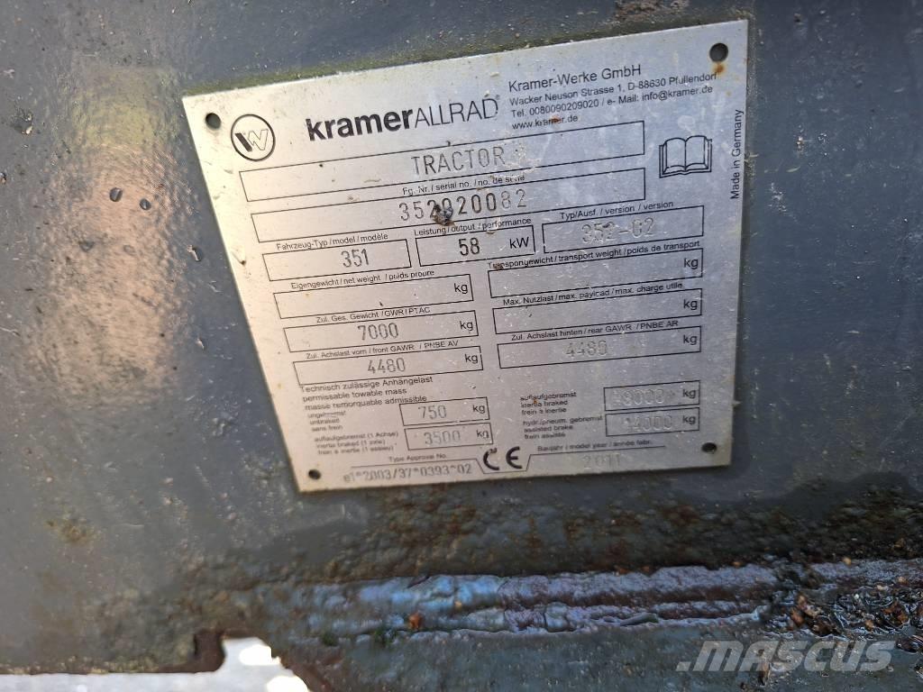 Kramer-allrad 780 Ładowarki kołowe