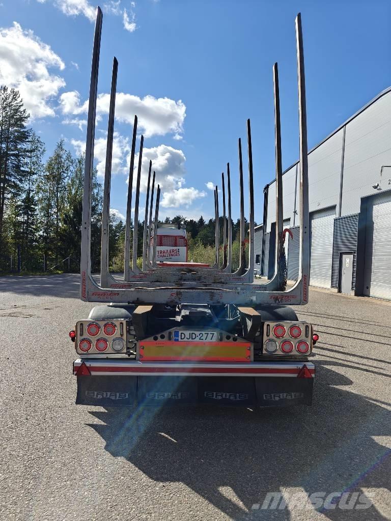 Briab SBB5LWT-42-109 Przyczepy do przewozu drewna