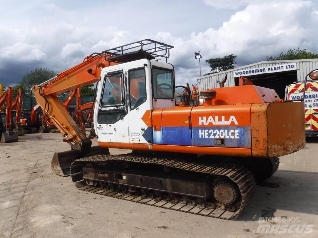 Halla HE220LCE Koparki gąsienicowe