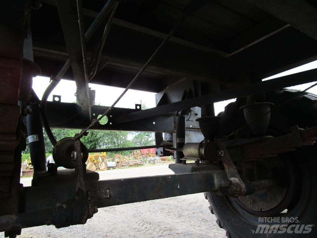 Werdau HW 80 , HL 5002 Platformy / Przyczepy z otwieranymi burtami