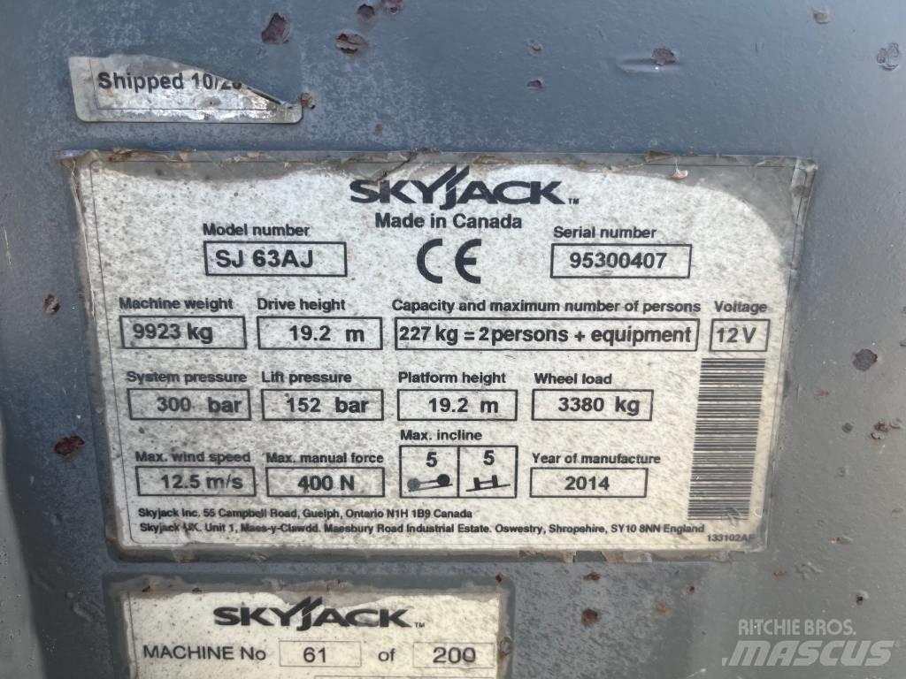SkyJack SJ 63 AJ Podnośniki przegubowe
