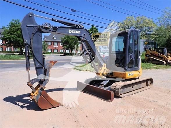 John Deere 50D Minikoparki