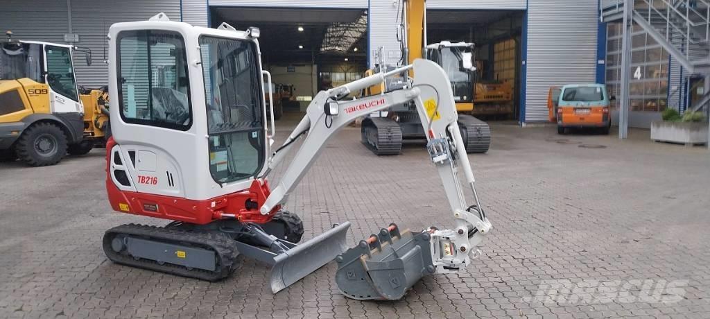 Takeuchi TB 216 A Minikoparki