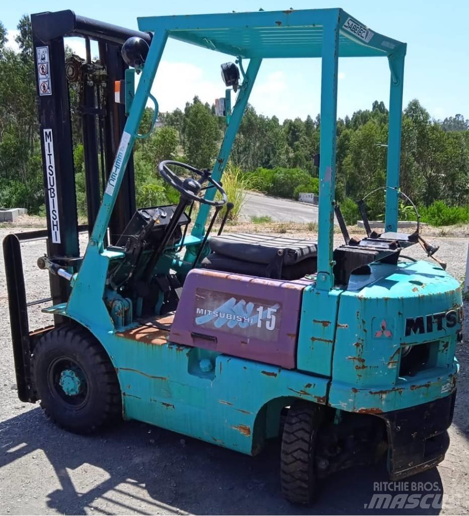 Mitsubishi FG15 Wózki LPG