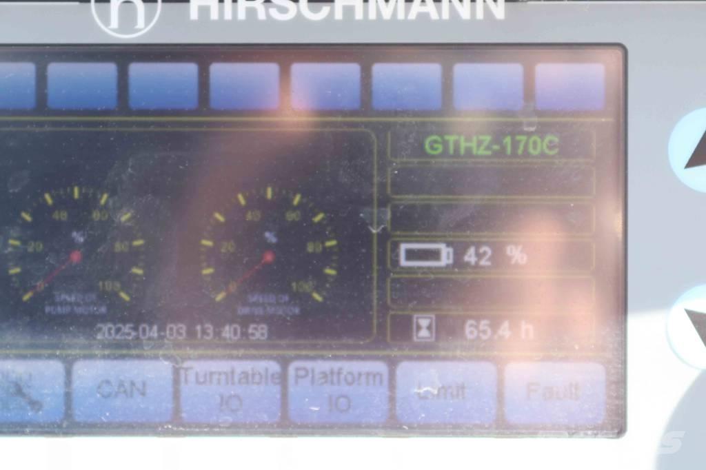 Hangcha GTHZ 170 C Podnośniki przegubowe