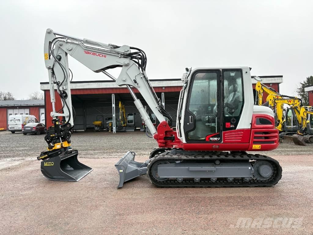 Takeuchi TB290 Midikoparki  7t - 12t