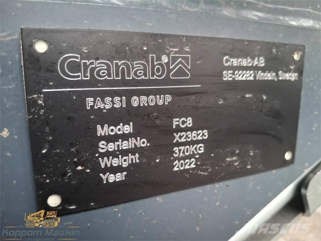 Cranab Fc 8 Żurawie do forwarderów