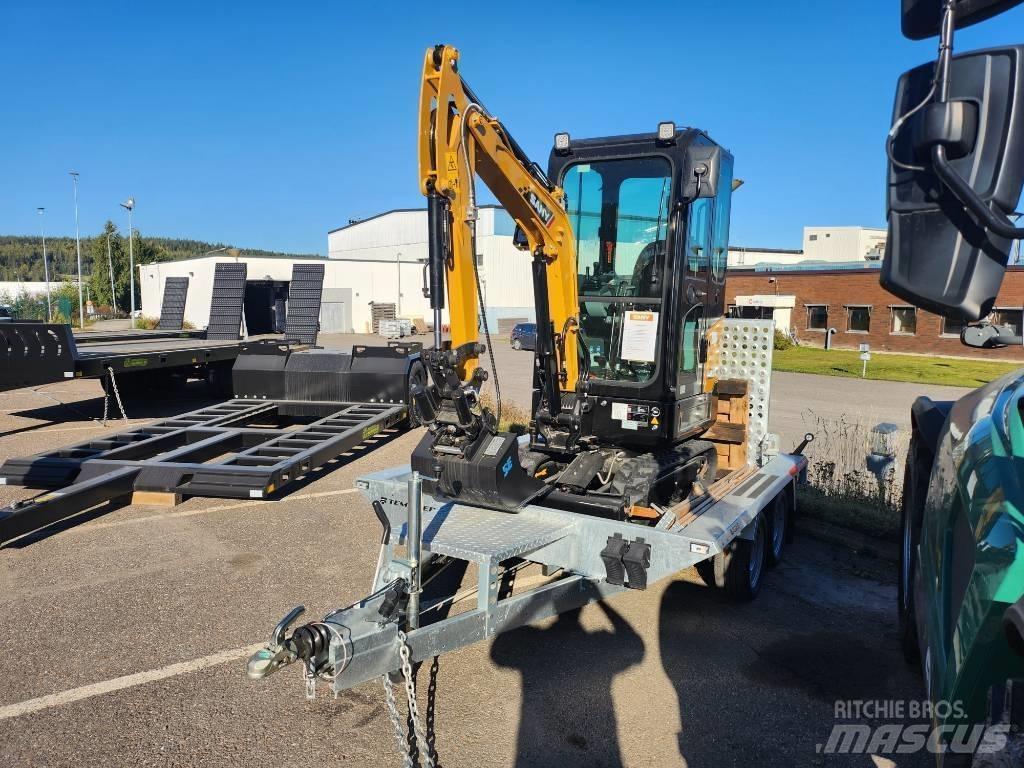Sany 1.8 T Med Släp Minikoparki