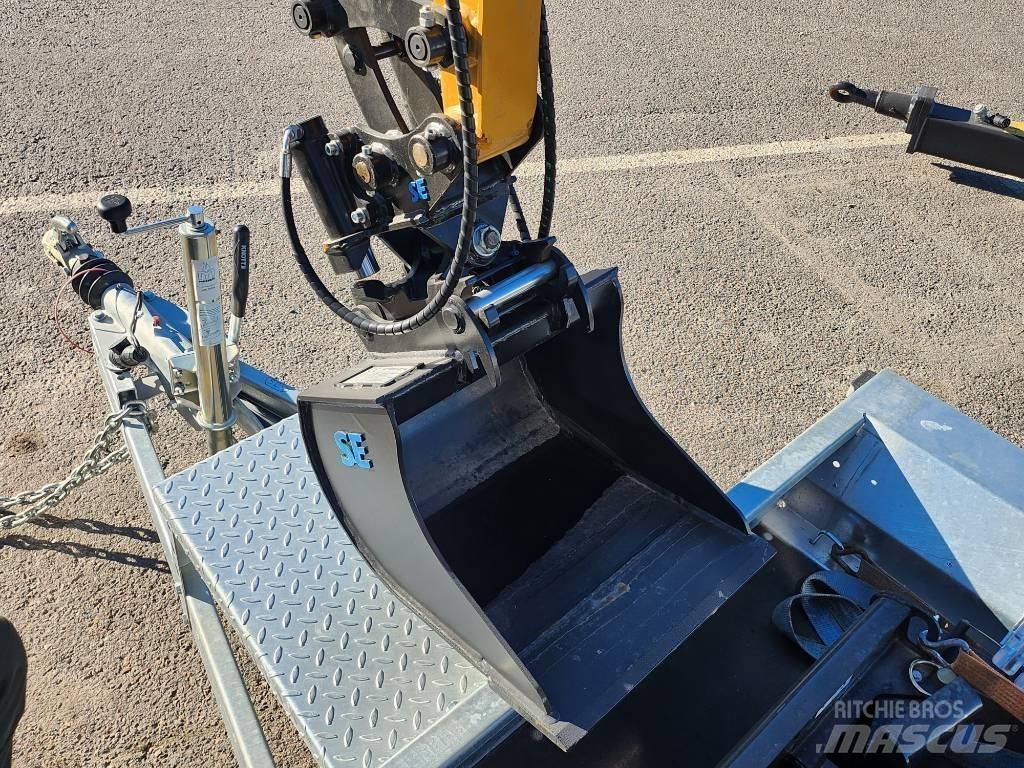 Sany 1.8 T Med Släp Minikoparki