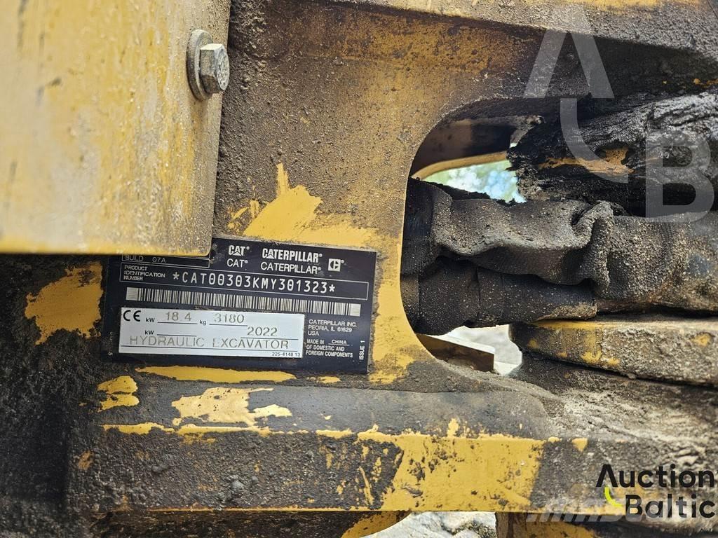 CAT 303 CR Minikoparki