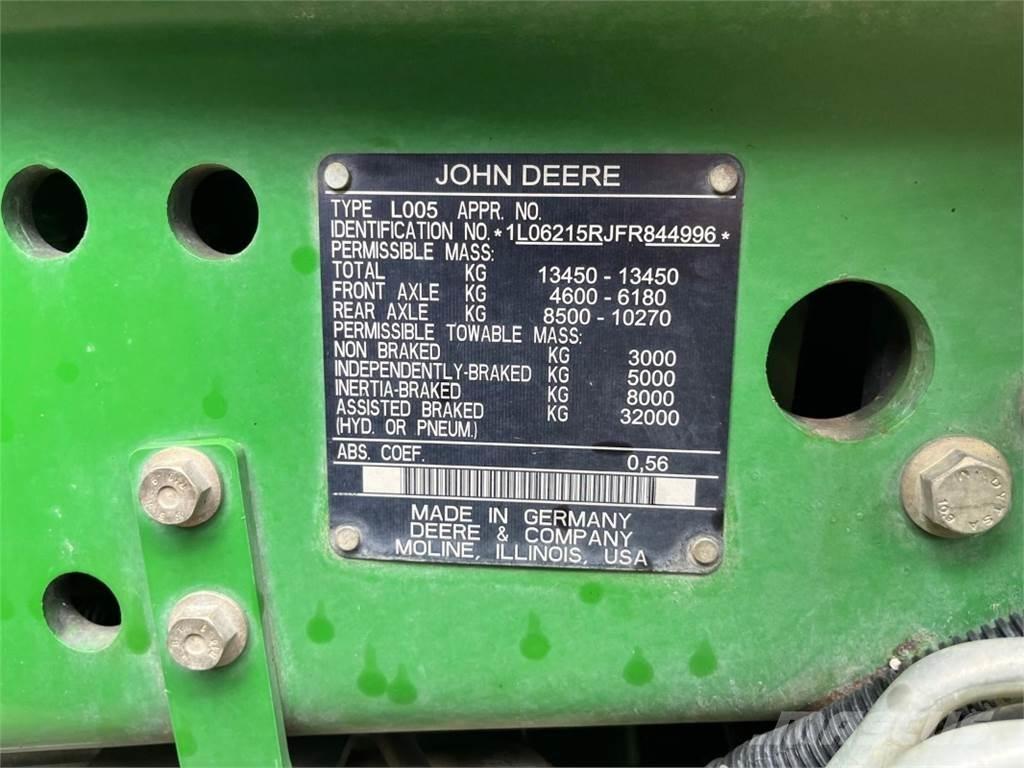 John Deere 6215R Ciągniki rolnicze