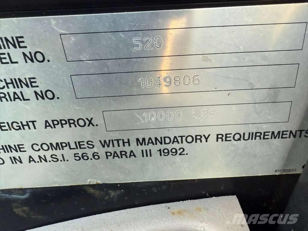 JCB 520 Ładowarki teleskopowe