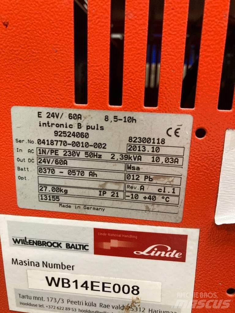 Linde L10AC/1170 Wózki widłowe unoszące z dyszlem