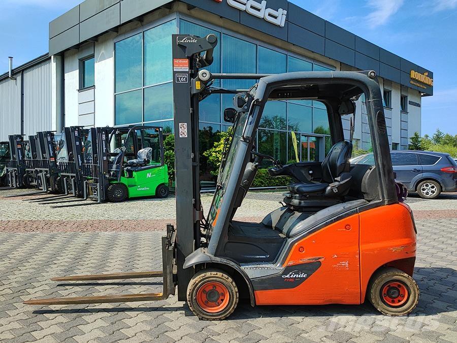 Linde H16T-01 Wózki LPG