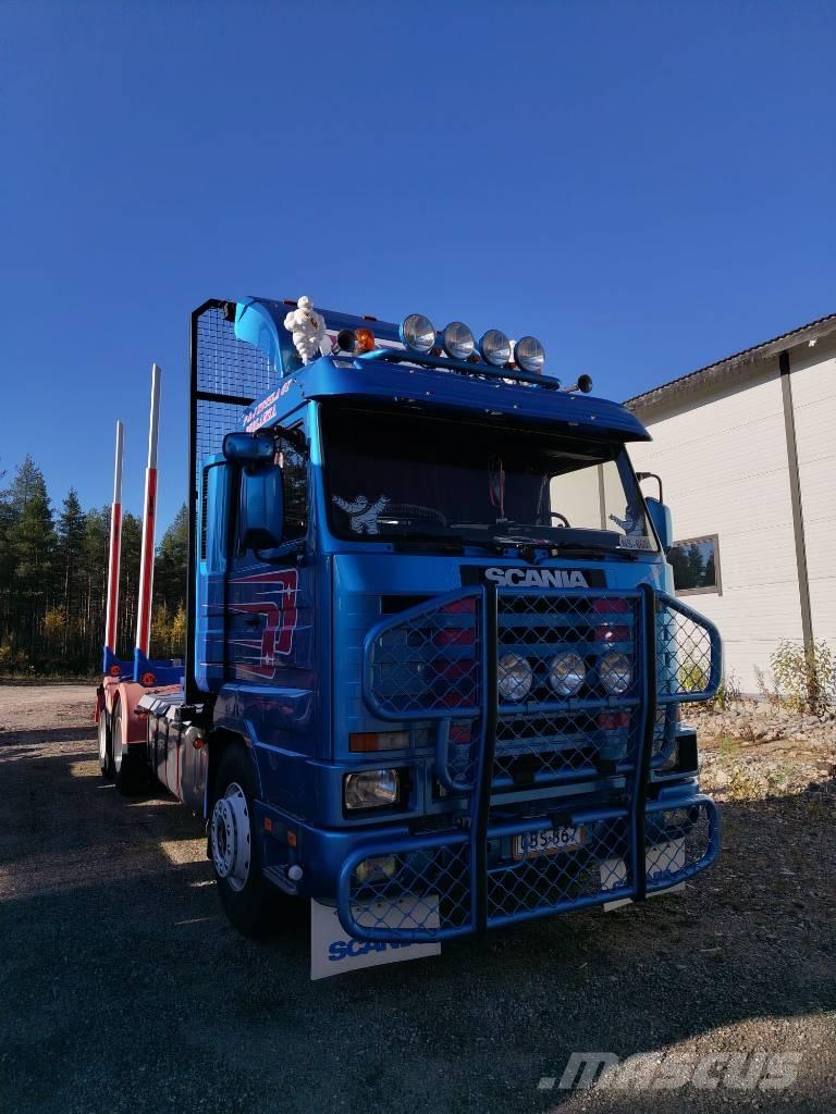 Scania R 143 450 Samochody do przewozu drewna