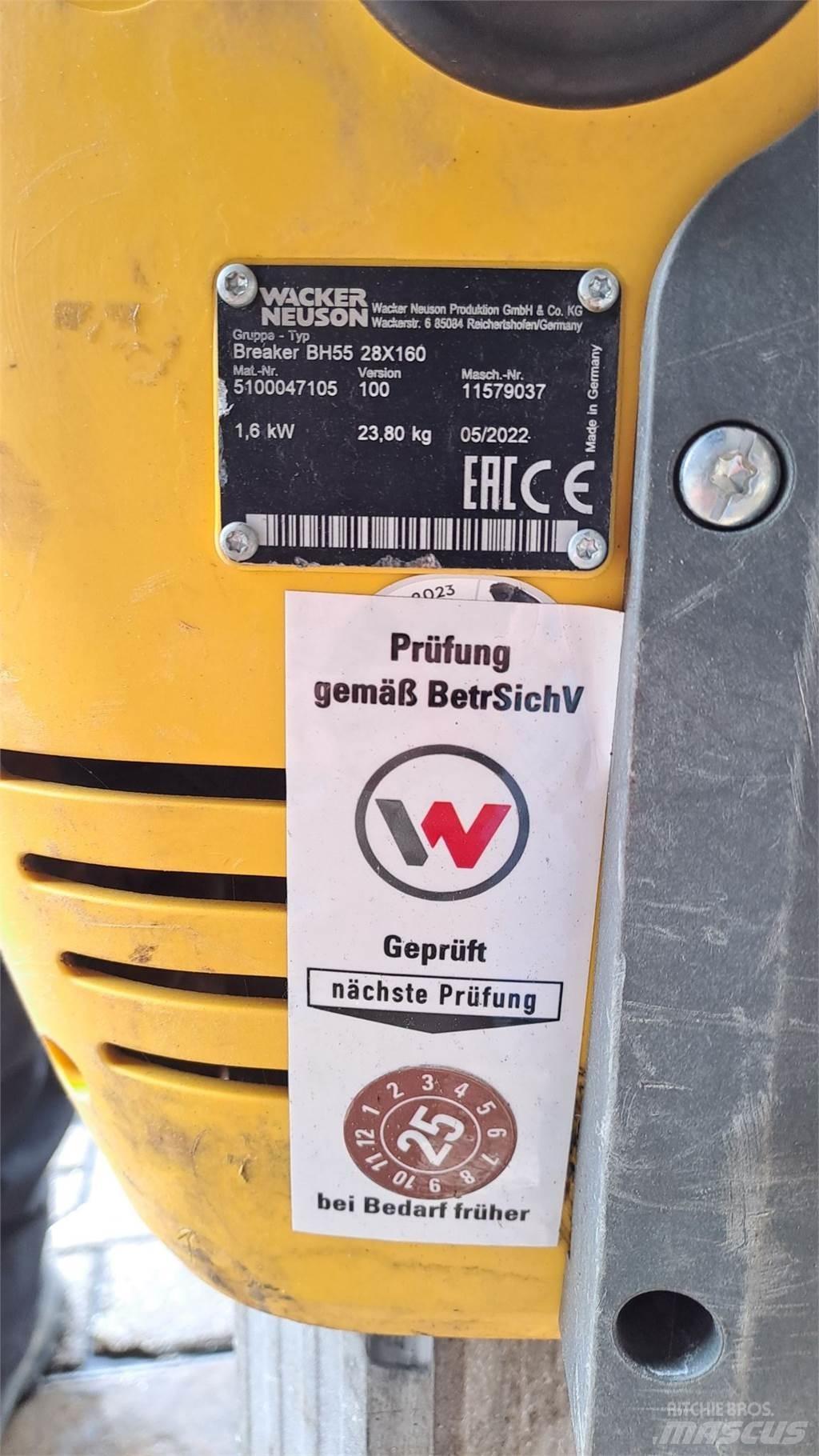 Wacker Neuson BH55 Ubijaki