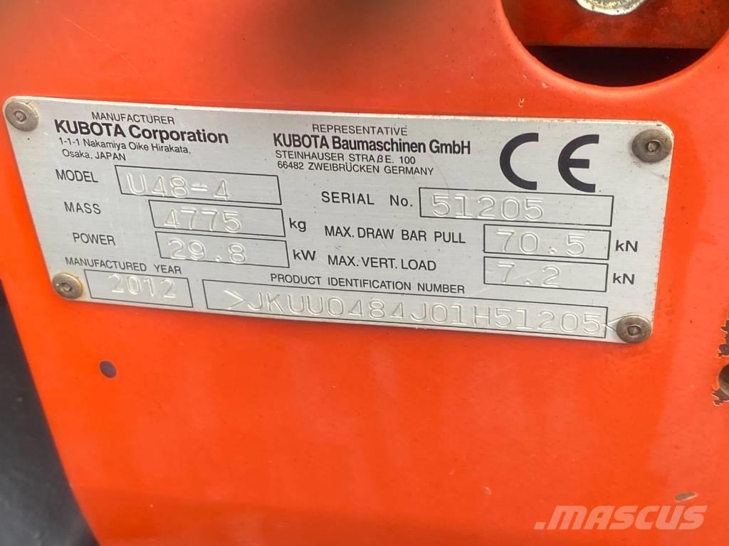 Kubota U 48-4 Minikoparki