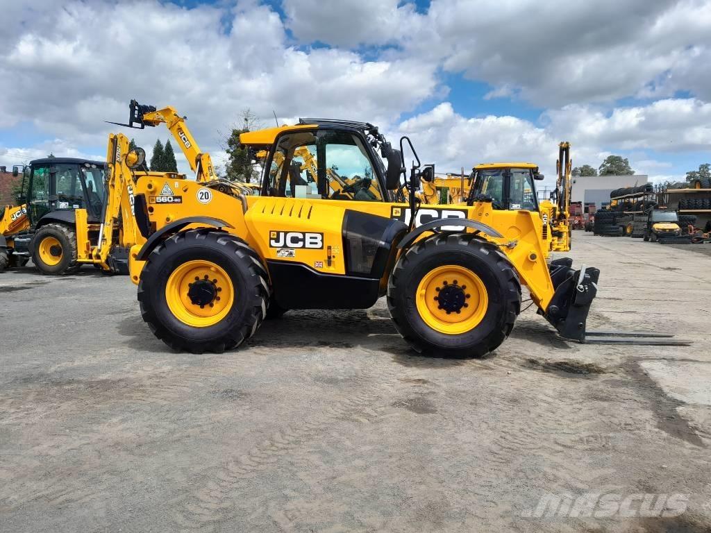 JCB 560-80 WM Teleskopowe ładowarki kołowe