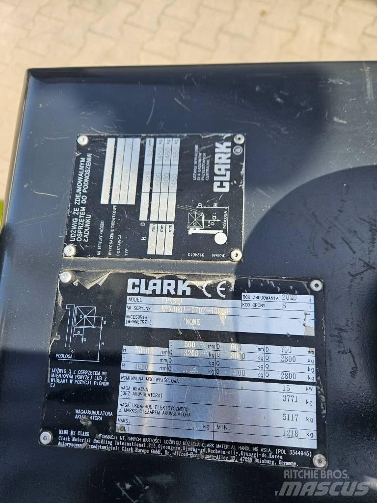 Clark EPX32i Wózki elektryczne