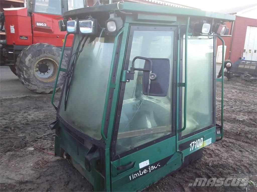 Timberjack 1710d Kabiny i wnętrze