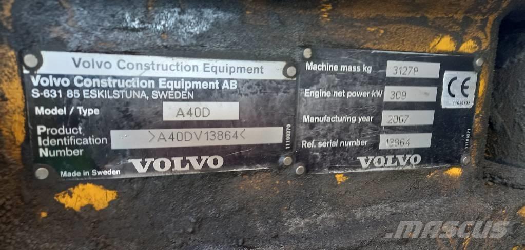 Volvo A 40 D Wozidła przegubowe