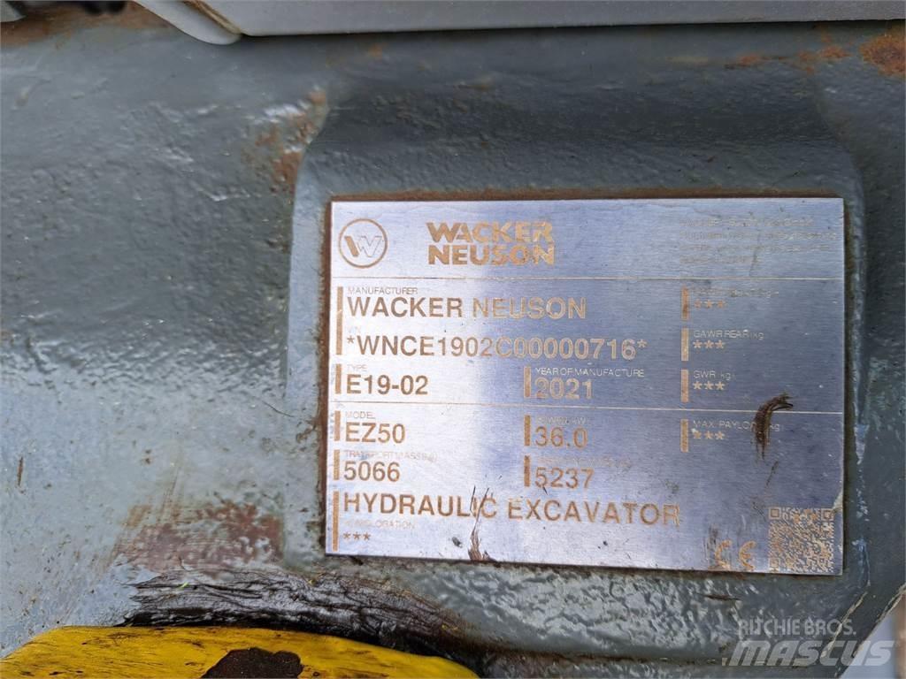 Wacker Neuson EZ50 Koparki gąsienicowe