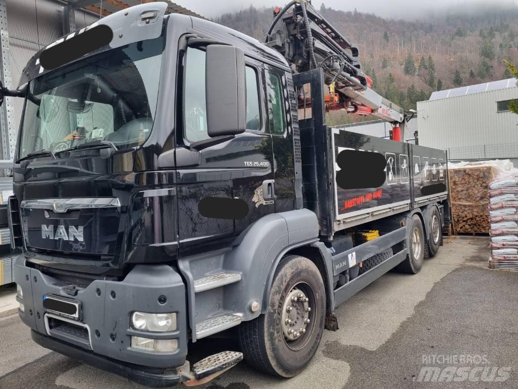 MAN TGS 26.400 Żurawie samochodowe
