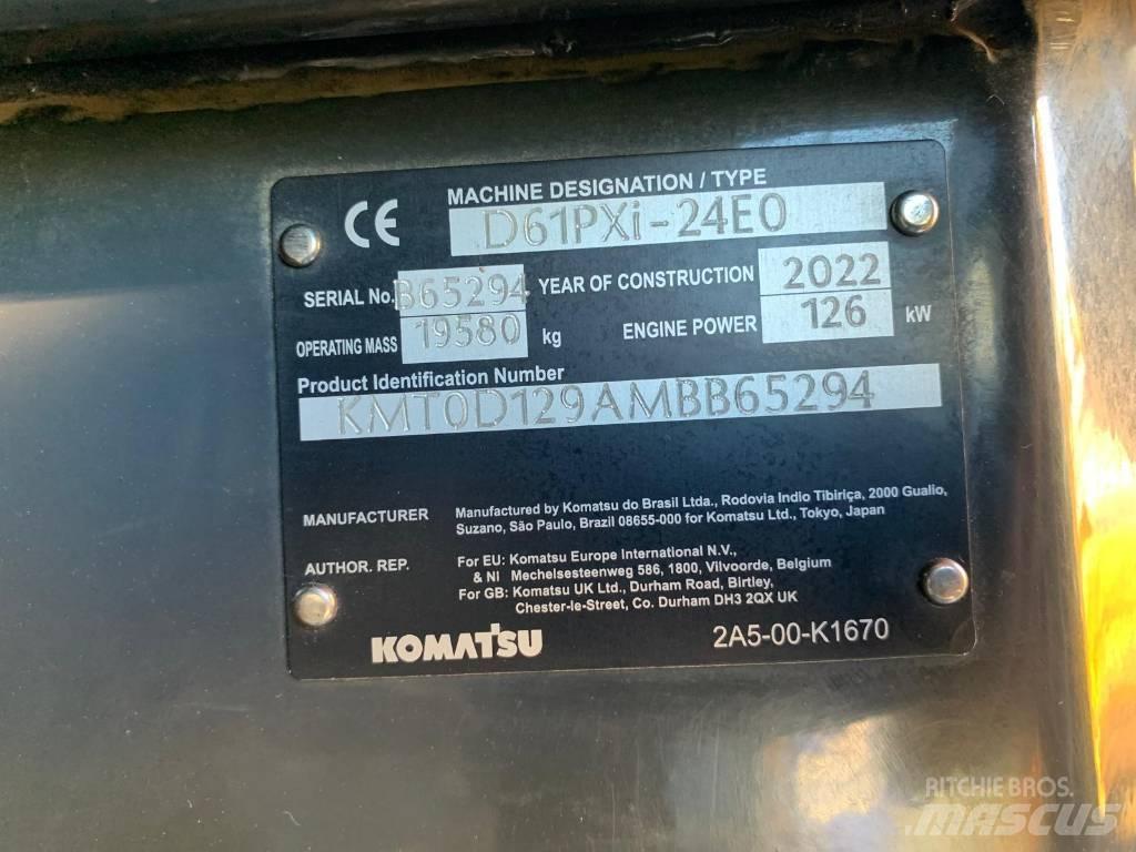 Komatsu D61PXi-24E0 Spycharki gąsienicowe
