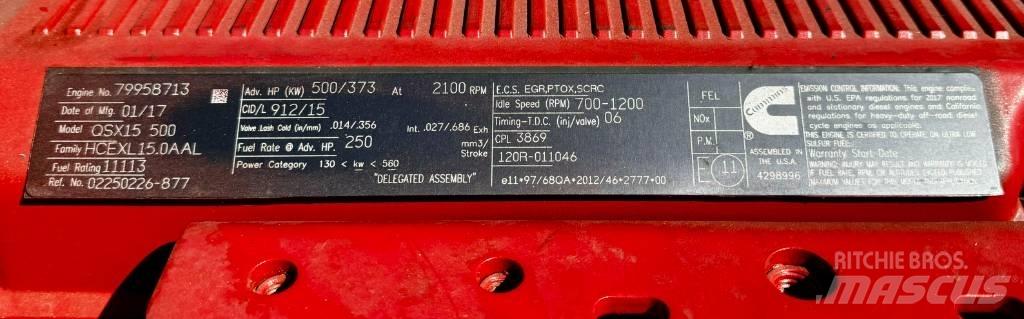 Cummins QSX15 Maszyny budowlane - Inne