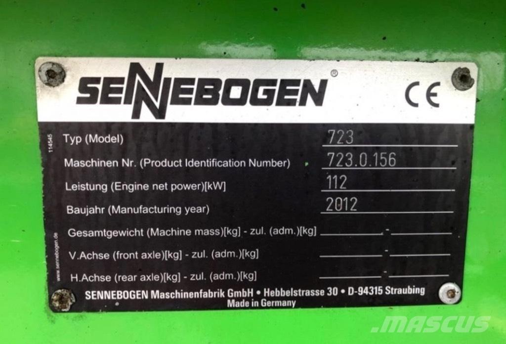 Sennebogen 723 Ładowarki kołowe