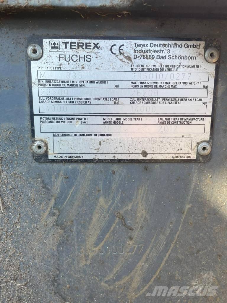 Fuchs MHL 335 Koparki przeładunkowe