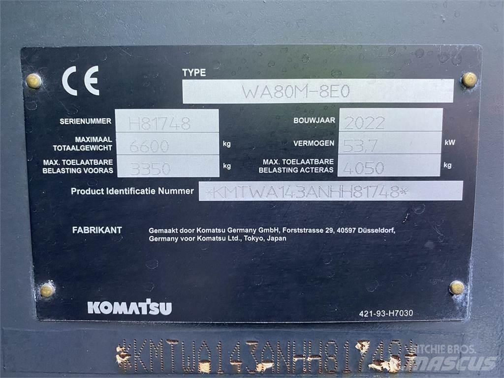 Komatsu WA80M-8EO Ładowarki wielofunkcyjne