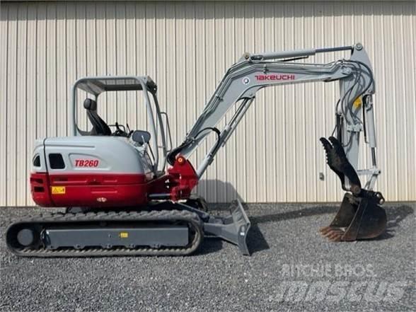 Takeuchi TB260 Koparki gąsienicowe