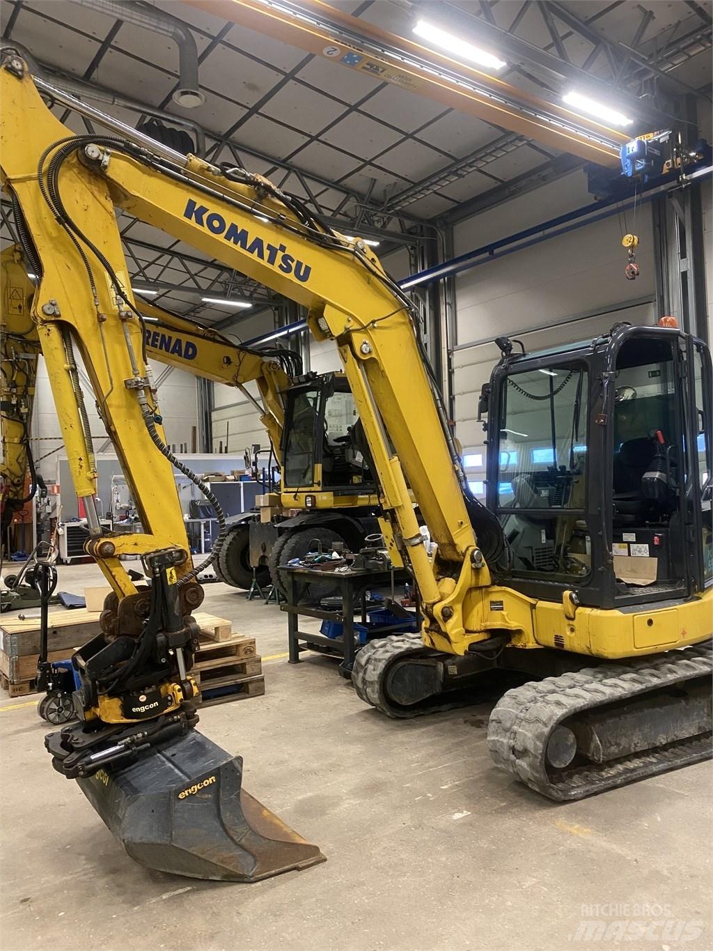 Komatsu PC55MR-5 Minikoparki