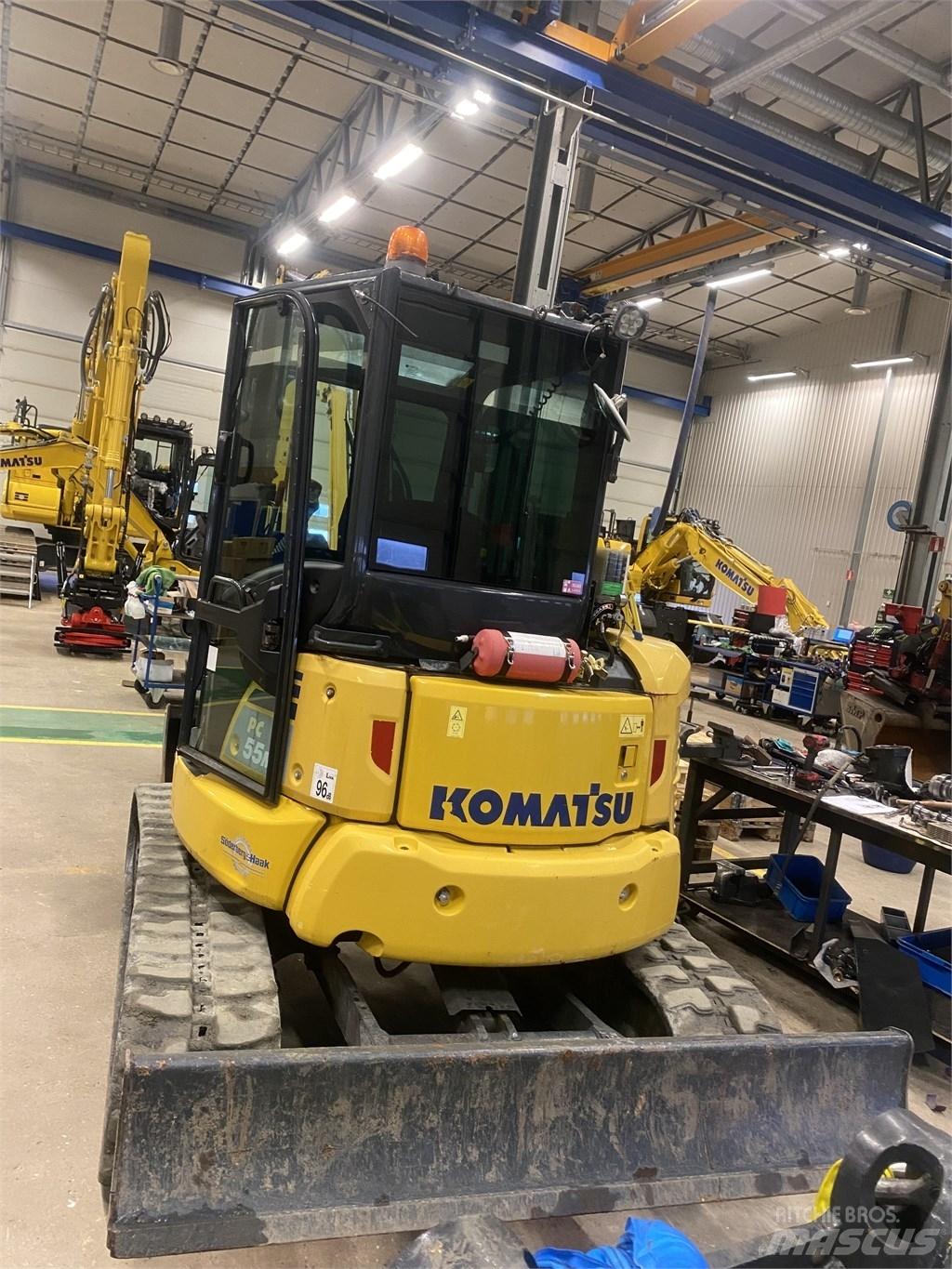 Komatsu PC55MR-5 Minikoparki