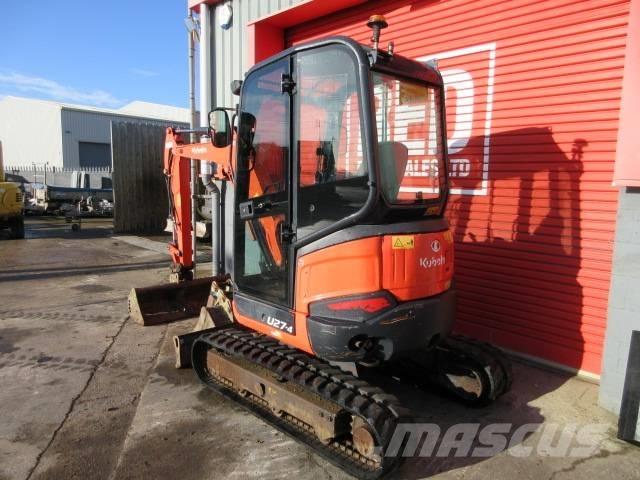 Kubota U 27-4 Minikoparki