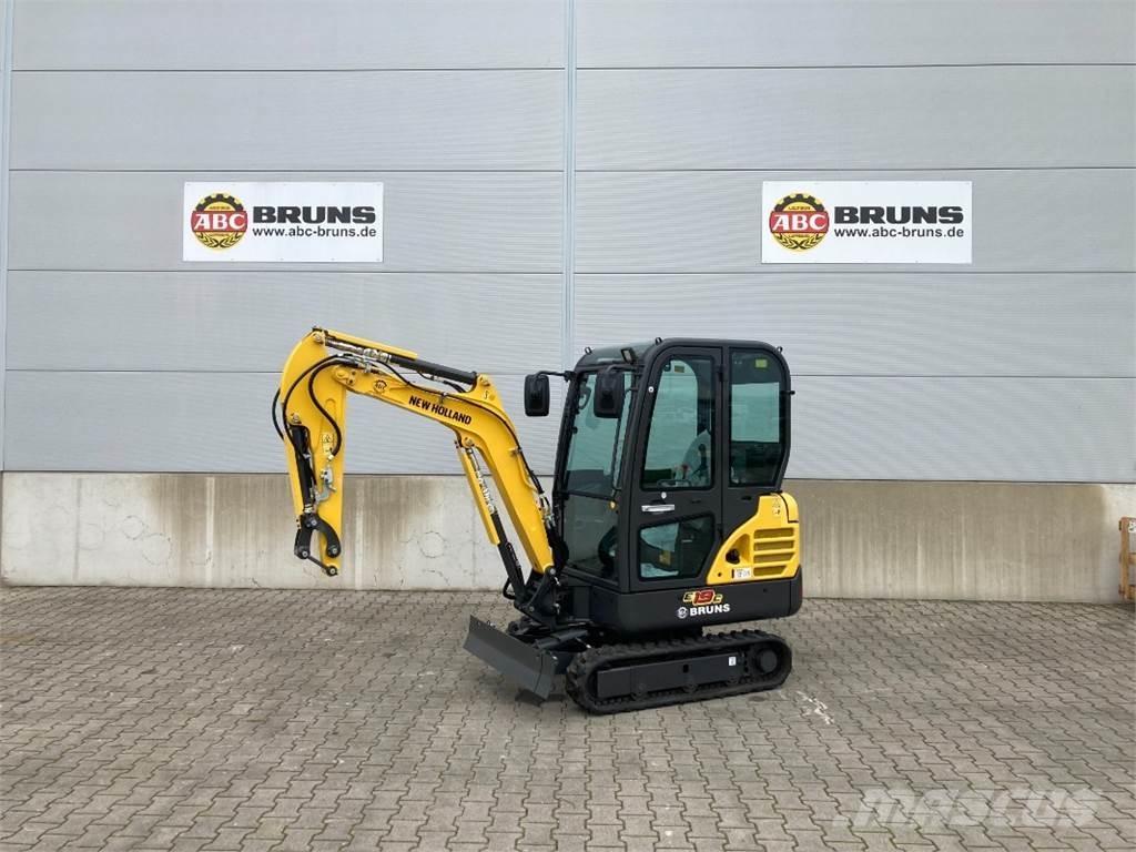 New Holland E 19C Minikoparki
