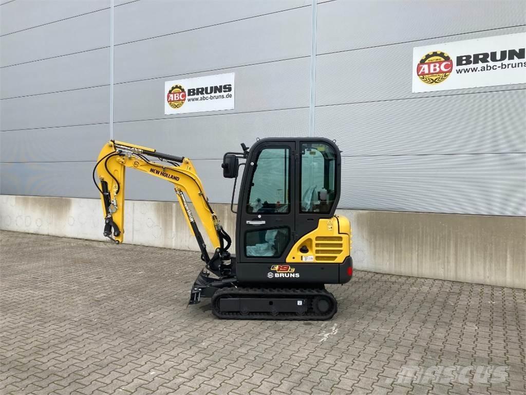 New Holland E 19C Minikoparki