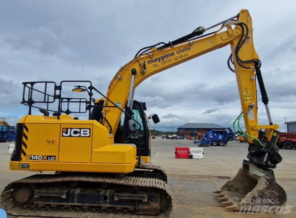 JCB 140X Steelwrist Koparki gąsienicowe