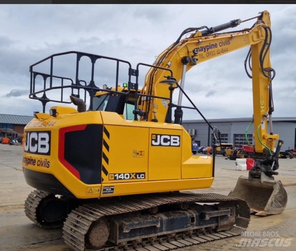 JCB 140X Steelwrist Koparki gąsienicowe