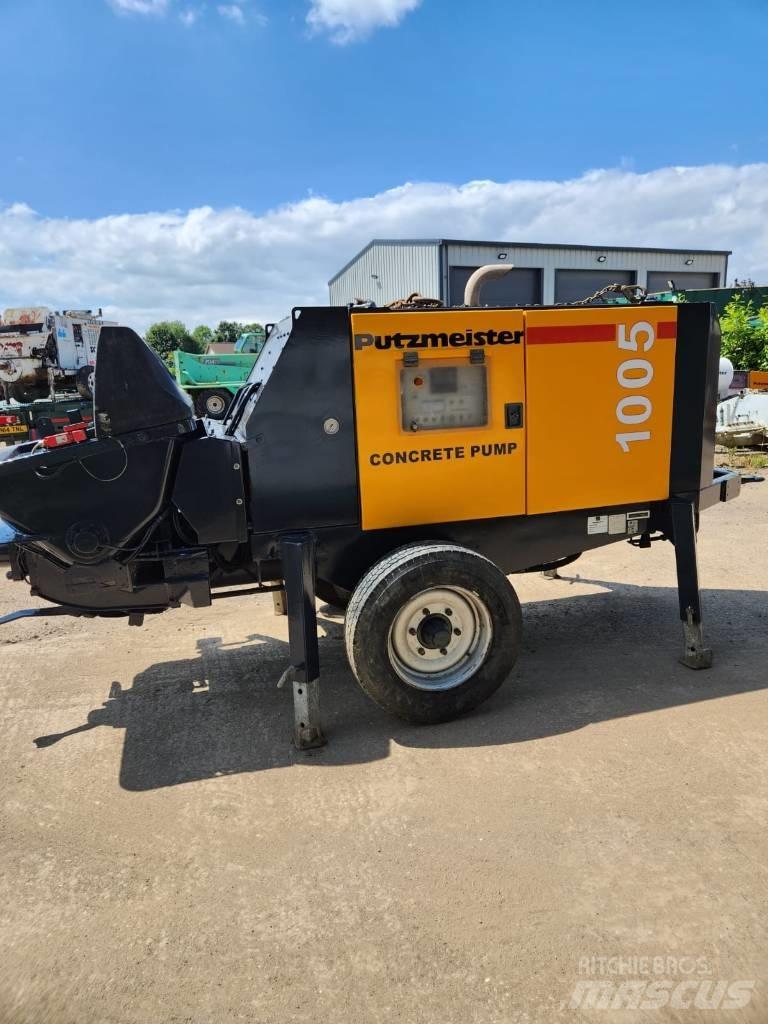 Putzmeister 1005D Samojezdne pompy do betonu
